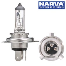 Narva 48019 - 12V 60/55W PU43T-3 H19 Halogen Headlight Globe (Box of 1)